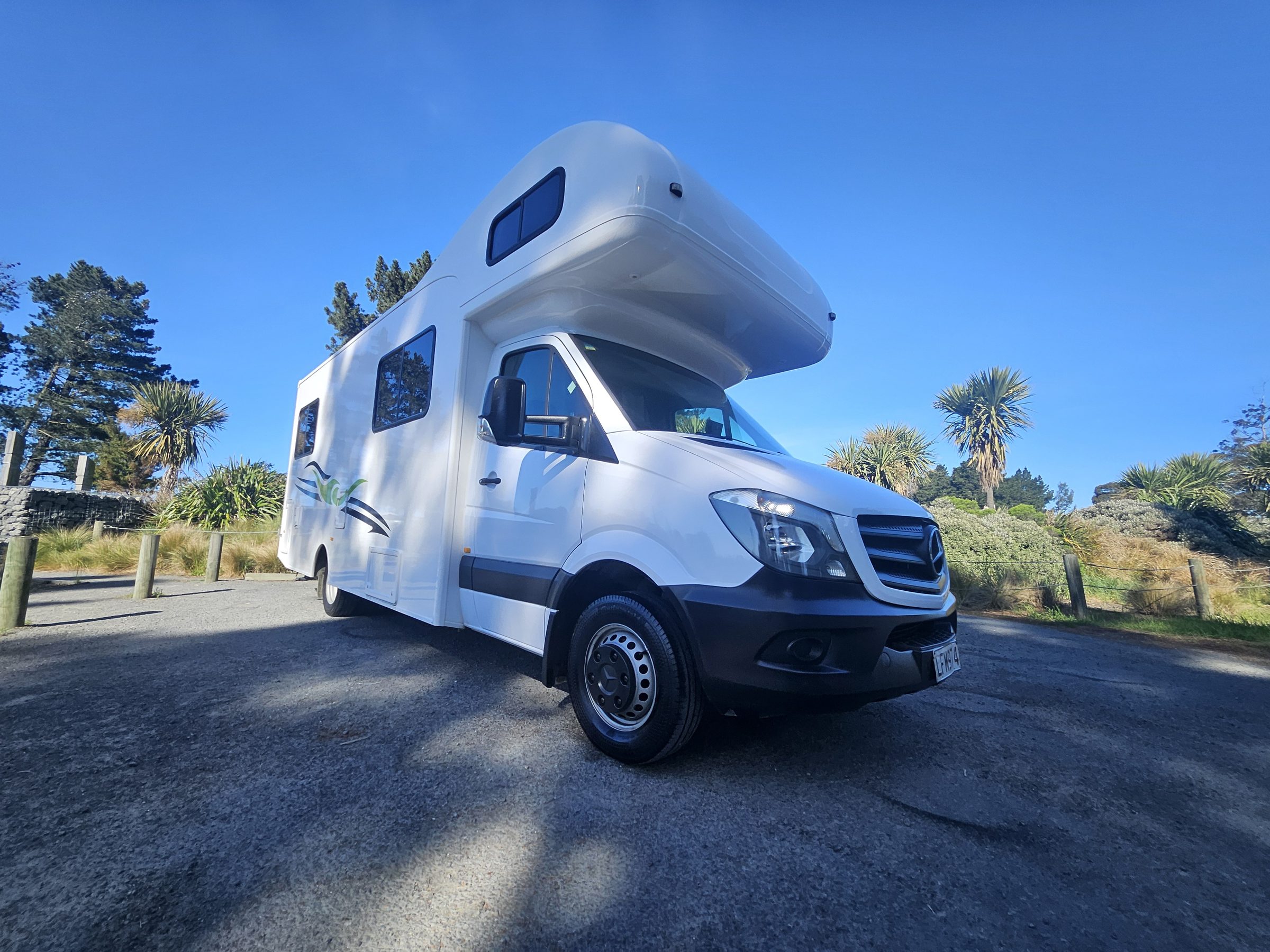 2018 Mercedes Sprinter Talvor 6 Berth Motorhome Christchurch, Front Three Quarter