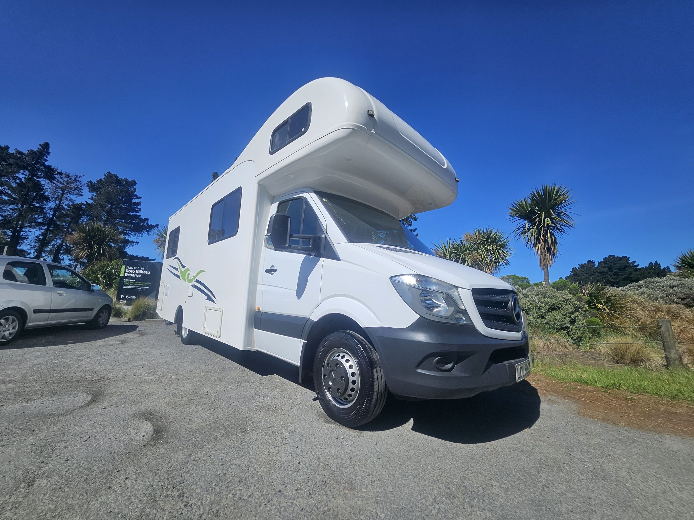 2018 Mercedes Sprinter Talvor 6 Berth Motorhome Christchurch, Front Three Quarter