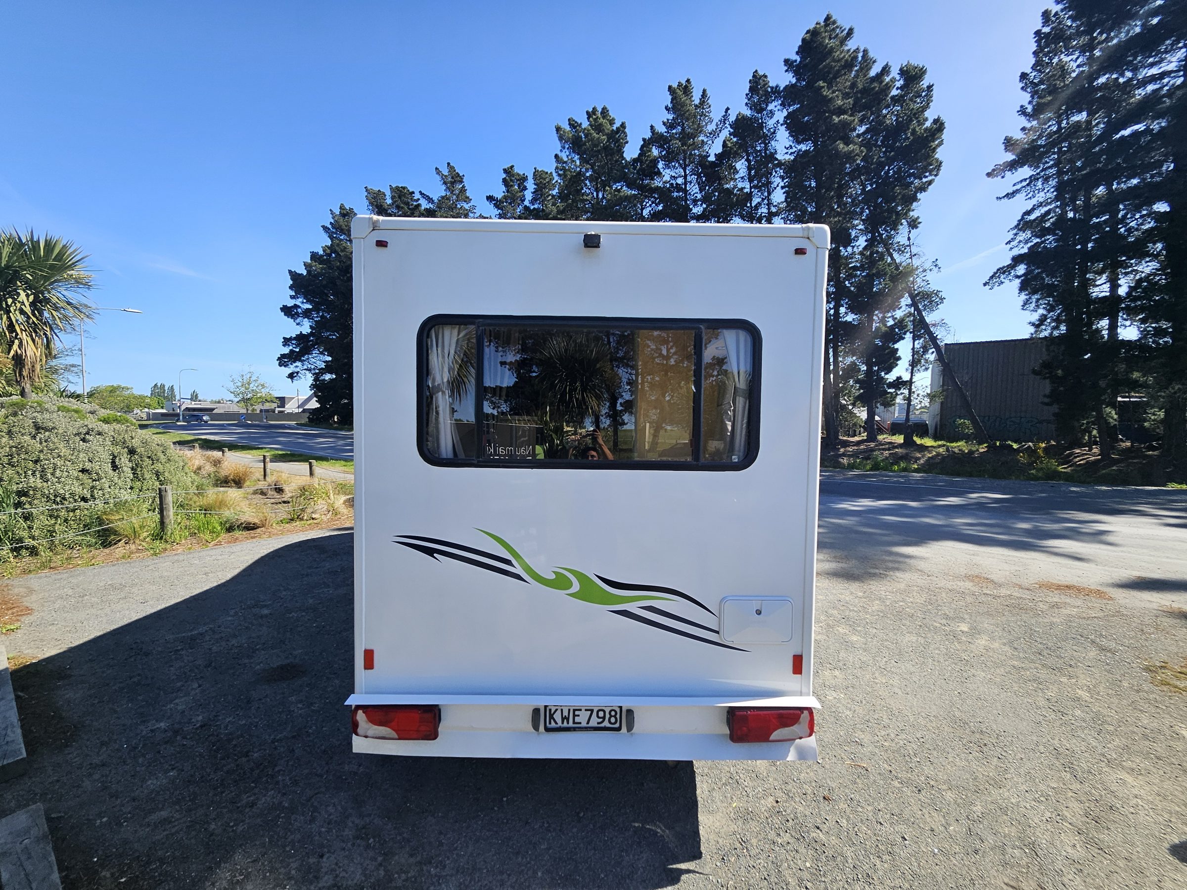 2017 Mercedes Sprinter Talvor 6 Berth Motorhome Christchurch, Rear View