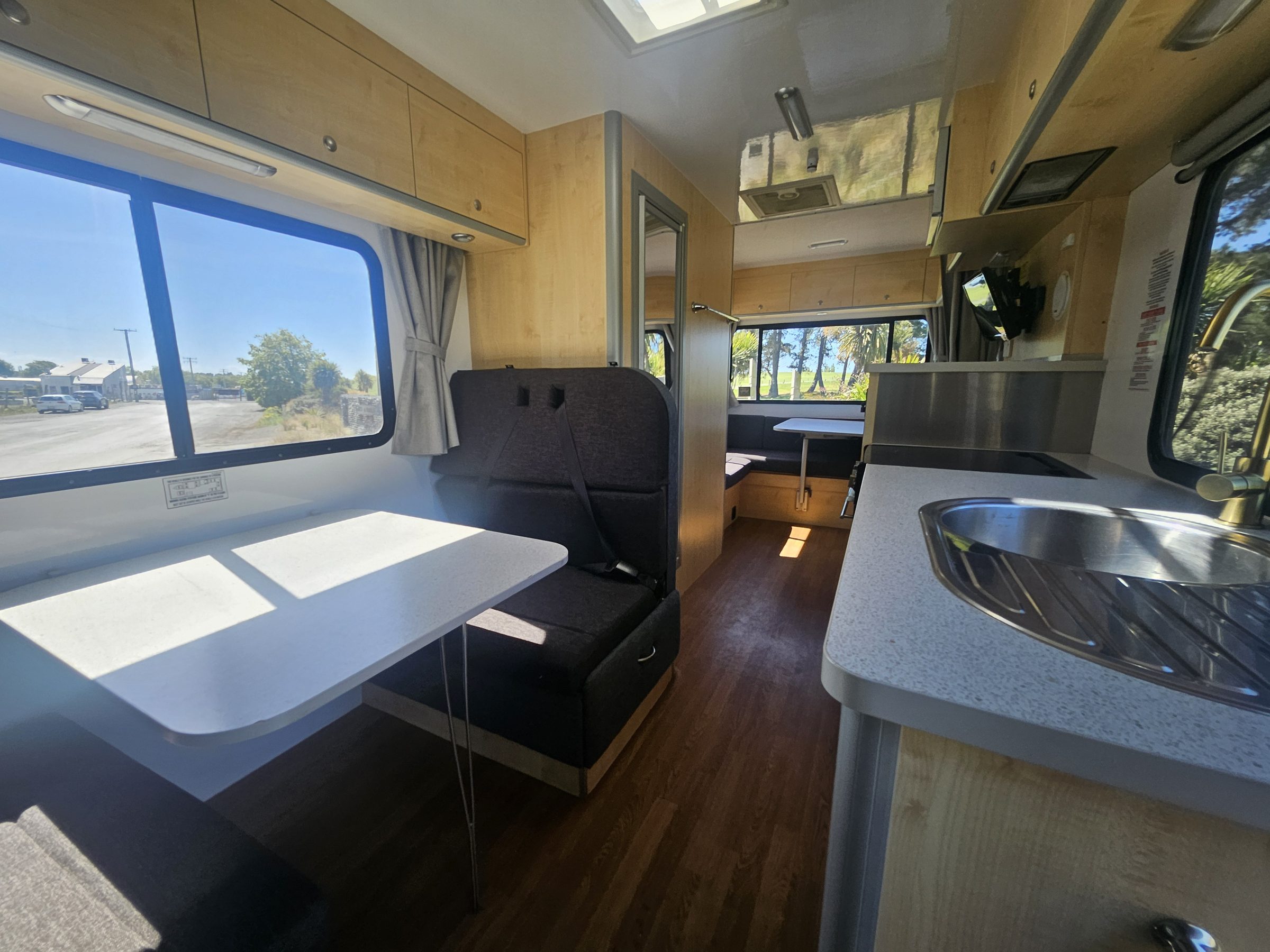 2017 Mercedes Sprinter Talvor 6 Berth Motorhome Christchurch, Interior Full Length