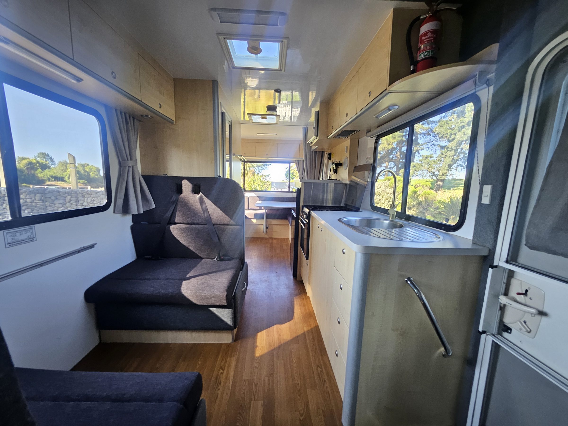 2018 Mercedes Sprinter Talvor 6 Berth Motorhome Christchurch, Interior Full Length