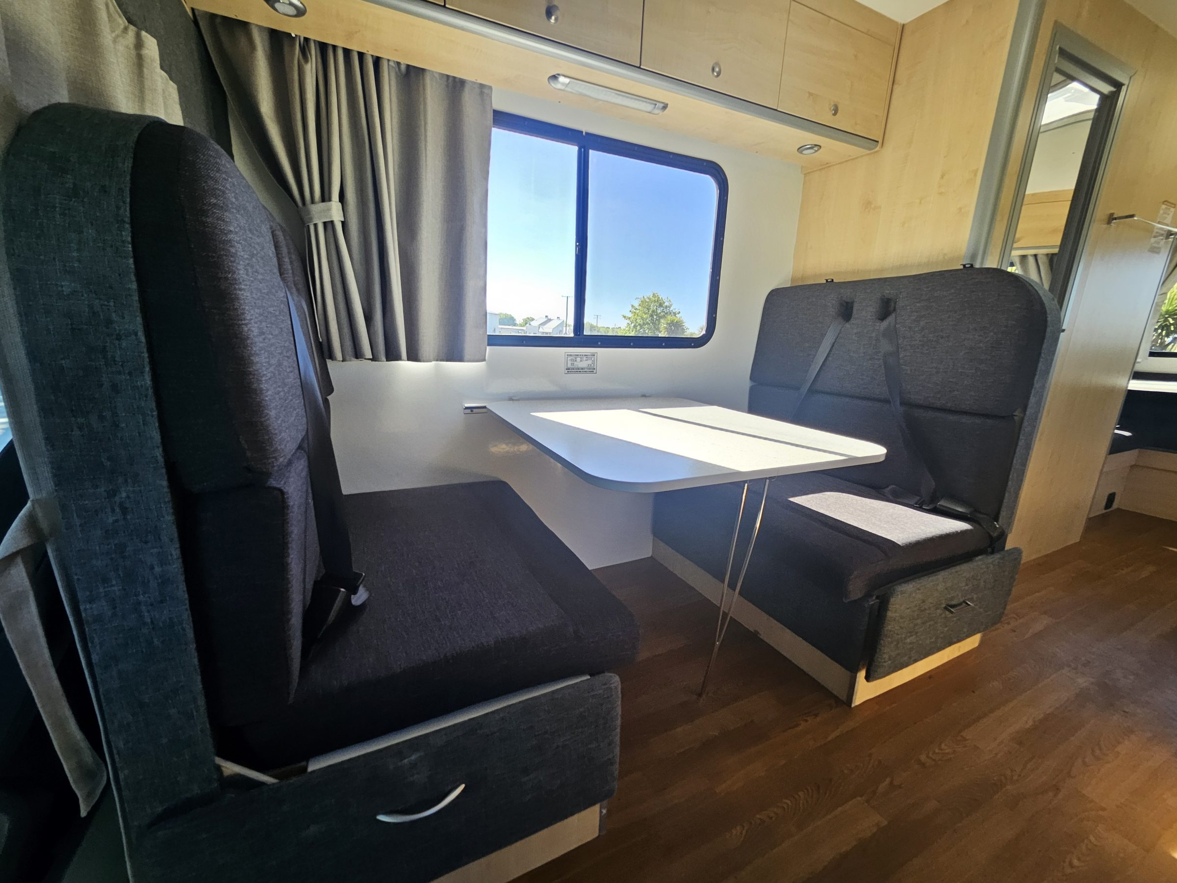 2017 Mercedes Sprinter Talvor 6 Berth Motorhome Christchurch, Front Dinette