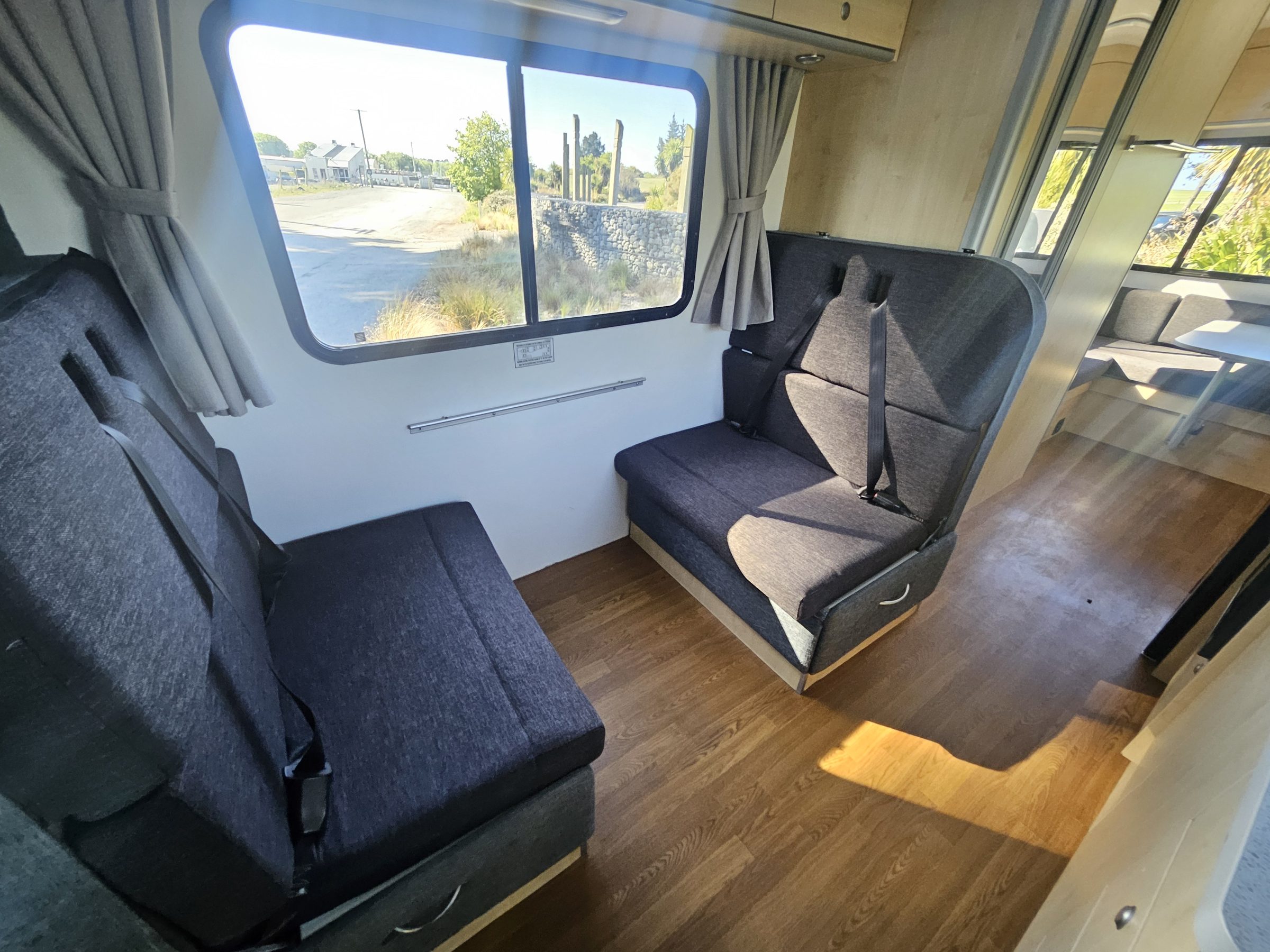 2018 Mercedes Sprinter Talvor 6 Berth Motorhome Christchurch, Front Seating With Seatbelts