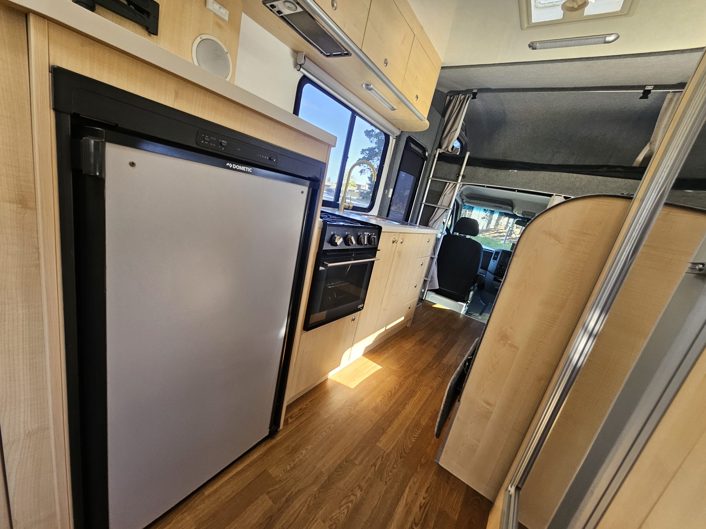 2017 Mercedes Sprinter Talvor 6 Berth Motorhome Christchurch, 150 Litre Fridge Freezer