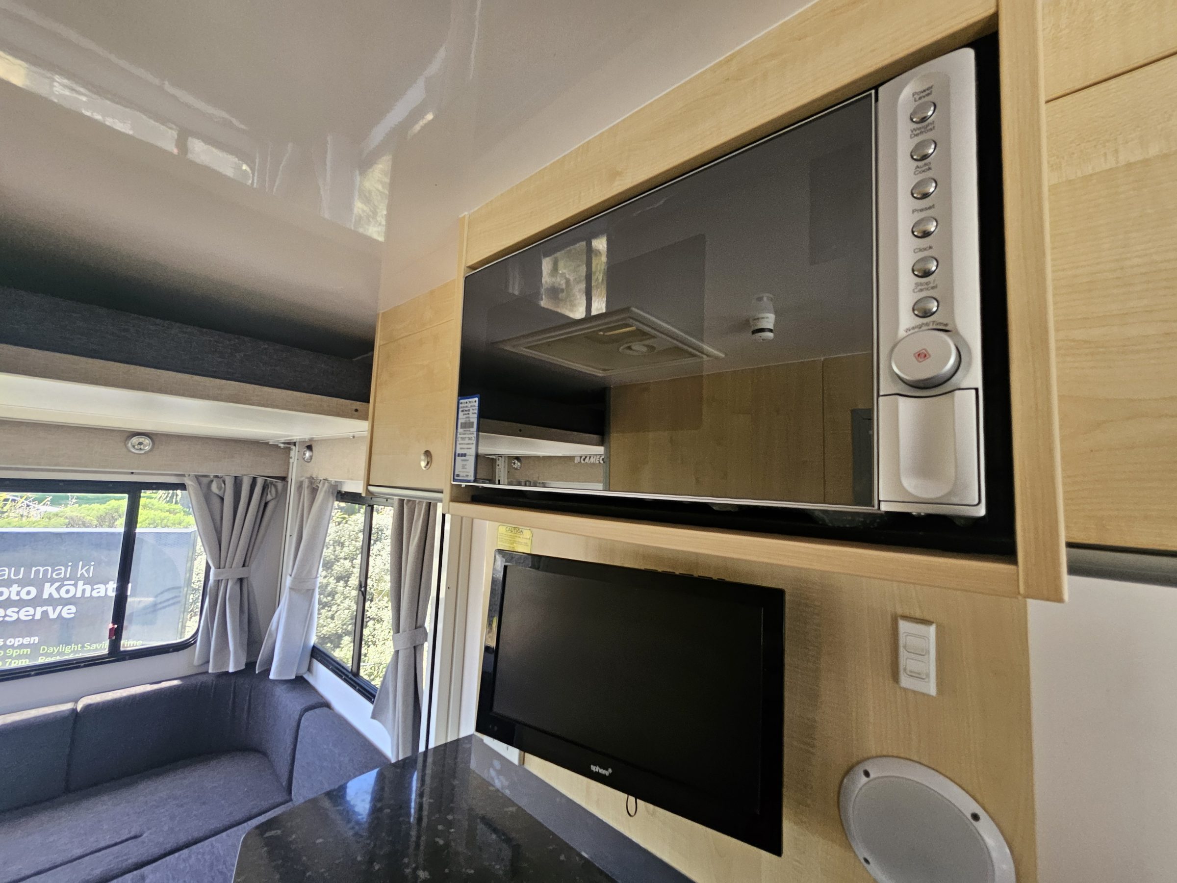 2018 Mercedes Sprinter 4 Berth Motorhome Christchurch, Microwave and TV